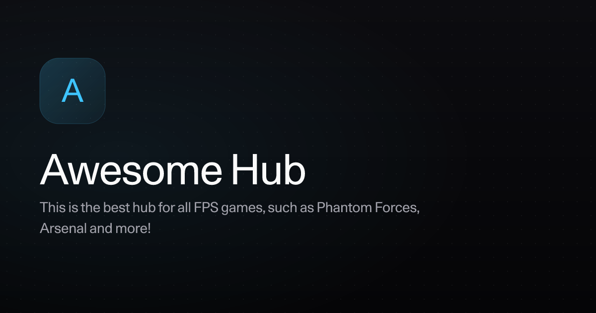 Awesome Hub — Sirius Marketplace